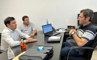 Reunión con el Intendente de Oncativo.