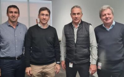 Reunión en Bancor para seguir fortaleciendo la matriz productiva de nuestro departamento