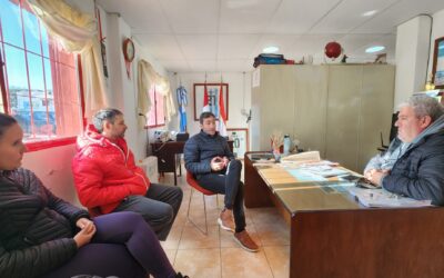Reunión de Trabajo en el Club Sportivo Laguna Larga